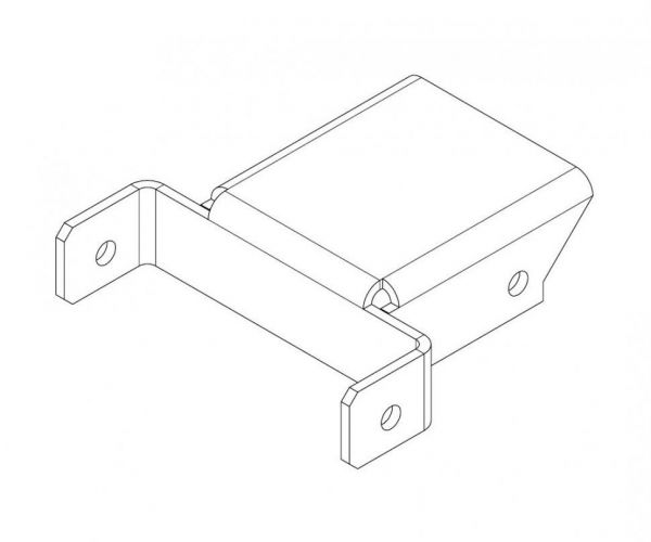Накладка -MB-16.5 H-образная (секция - турникет)