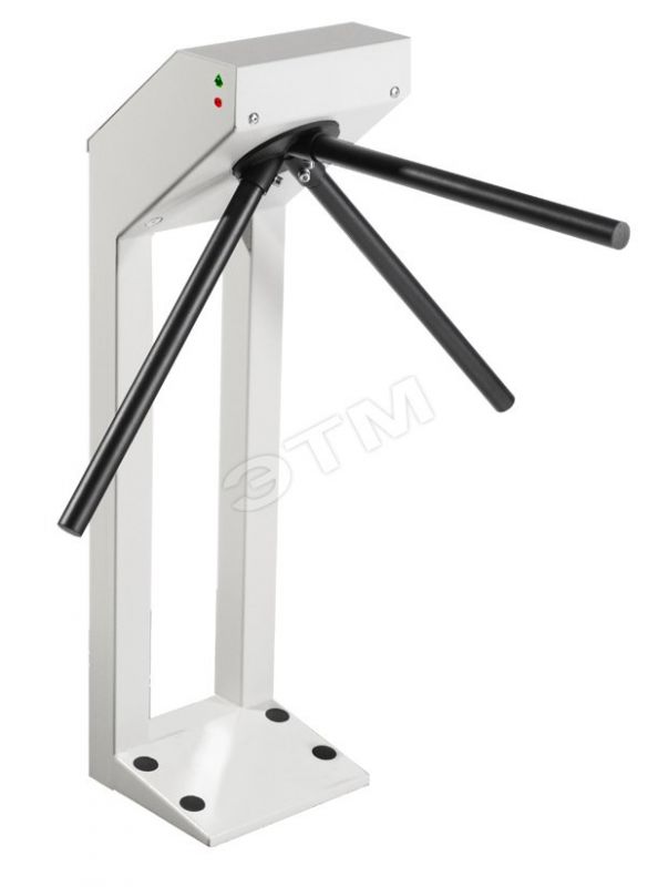 Турникет эл/мех -T-5, цвет - бежевый (RAL 7032), для эксплуатации в закрытых помещениях, со встр. эл-кой, БЕЗ преграждающих планок, с ПУ