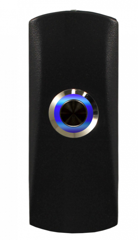 Кнопка выхода (с подсветкой). Предназначена для накладного монтажа.