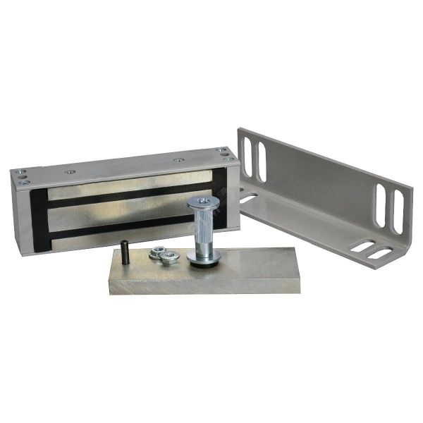 Замок электромагнитный ML-500A IP67 12/24В усилие 500 кг алюминий