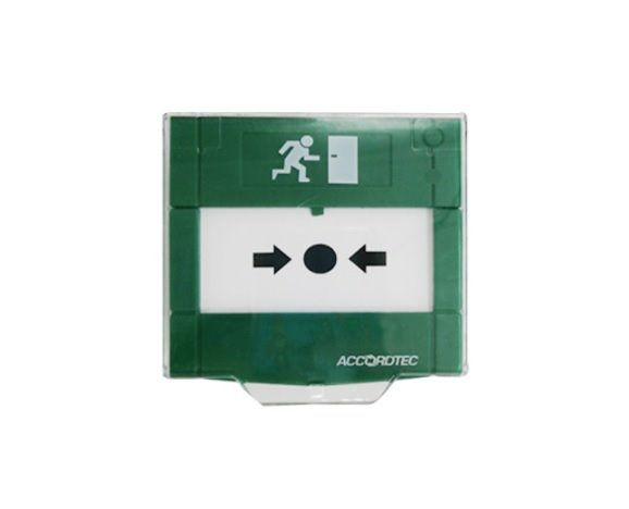 Устройство разблокировки двери AT-H200-GN кнопка выхода накладная НО/НЗ