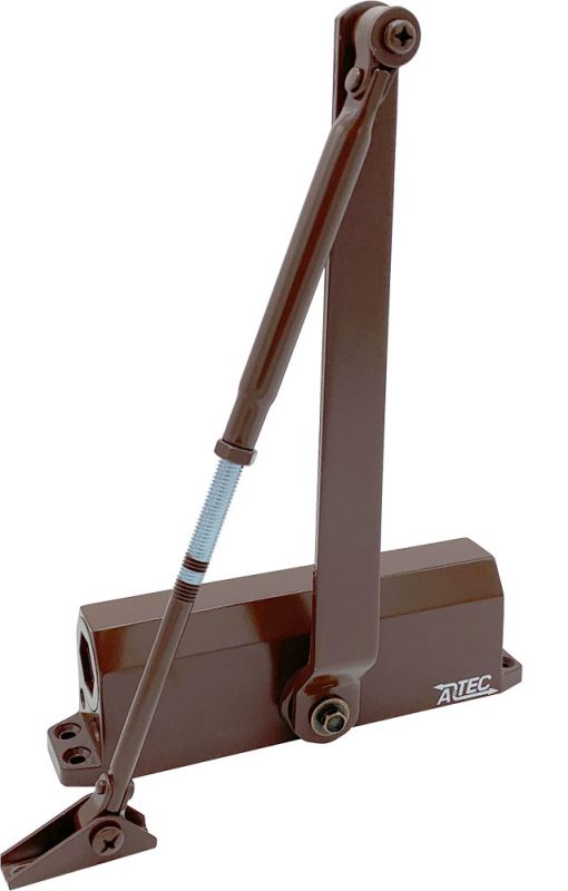 Доводчик дверной ATEC-D230H-Br EN6/7 двери до 150 кг коричневый