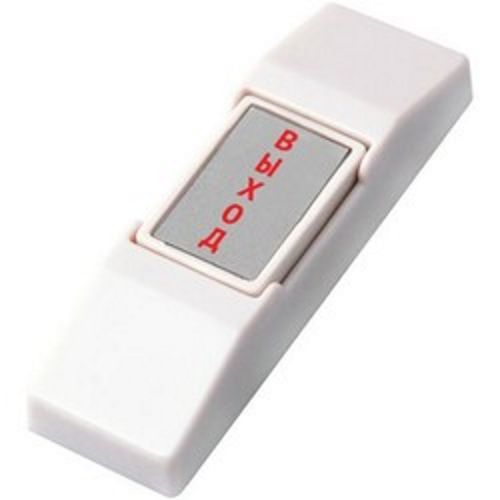 Кнопка выхода AT-H01-P накладная НО/НЗ без подсветки белая