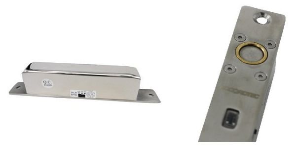 Замок соленоидный AT-EL800A врезной НО с таймером автозакрывания