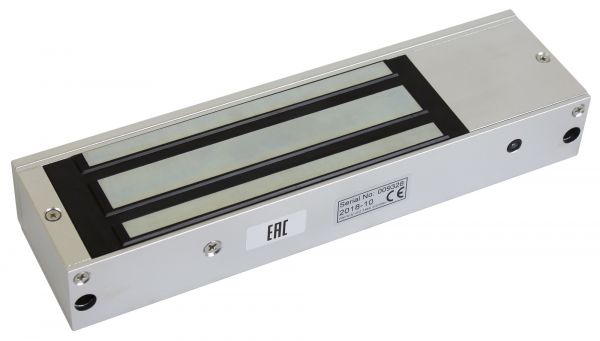 Замок электромагнитный ML-500AL с герконом 12/24В усилие 500 кг алюминий