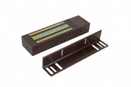 Замок электромагнитный ML-395KB без электроники IP67 12В усилие 500 кг коричневый