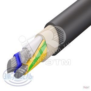 Кабель силовой АВВГнг(А)-LS 3х150мс(N, PE)-1 ТРТС