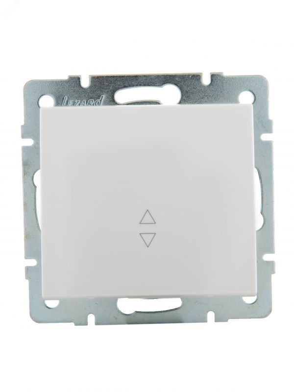 Выключатель RAIN проходной белый механизм