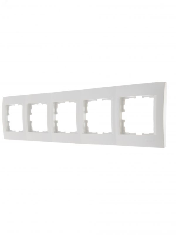 KARINA Рамка 5-ая горизонтальная б/вст жемчужно-белый перламутр (10шт/120шт)