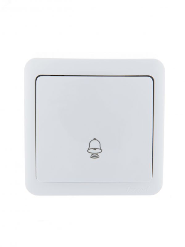 VIOLA Кнопка звонка белый (12шт/144шт)