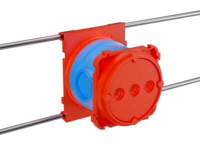 Коробка универсальная установочная для заливки в  бетон 90Х71 h74