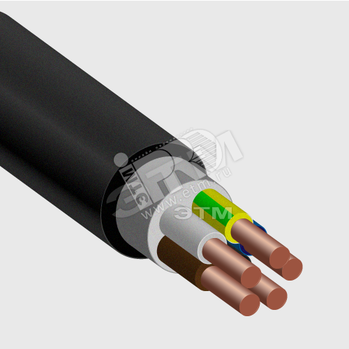 кабель ВВГнг(А)-LS 5х6ок(N,PE)-0.66 ТРТС