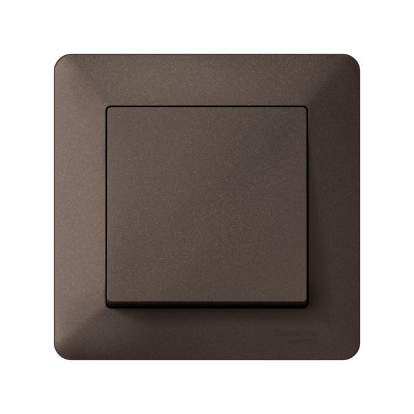 ATLASDESIGN AIR 1-постовая РАМКА, МОККО/дымчатый черный