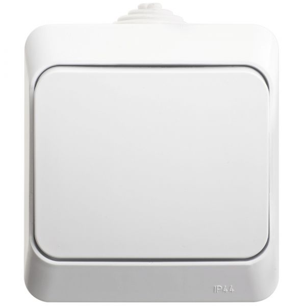 ЭТЮД Переключатель одноклавишный наружный IP44 белый схема 6