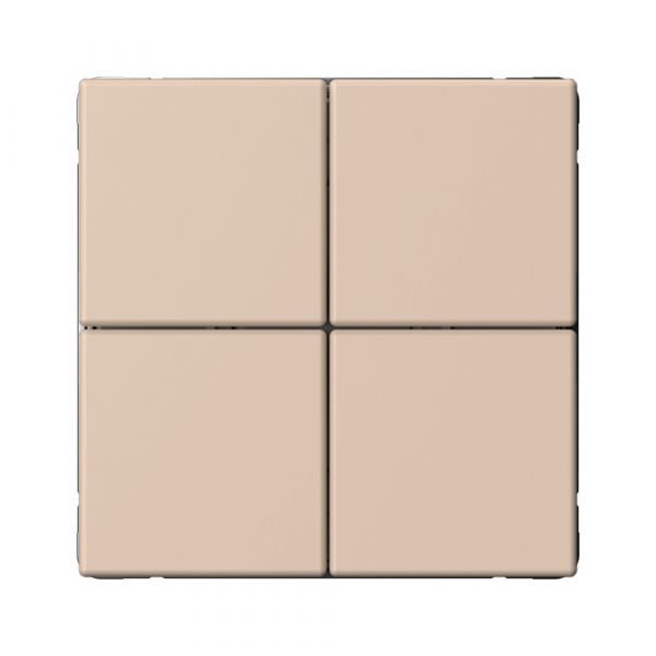 ARTGALLERY 4-клавишный ВЫКЛЮЧАТЕЛЬ СЦЕНАРНЫЙ, сх. 1,  ПЕСОЧНЫЙ