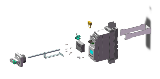 РУКОЯТКА ЧЕРНАЯ GM2/GM3/MFS