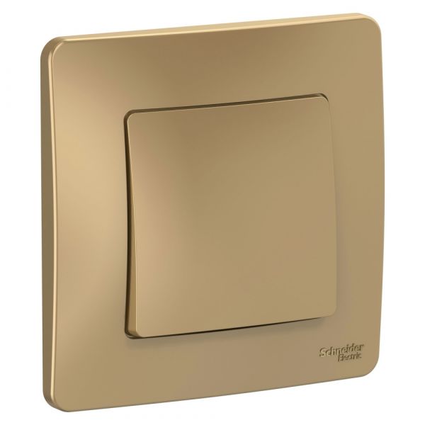 BLANCA скрытой установки одноклавишный переключатель (cх.6), 10A, 250B, титан