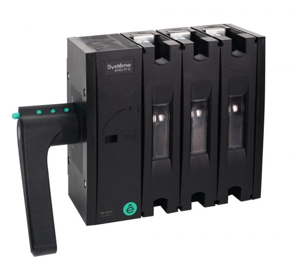 Выключатель-разъединитель SYSTEMEPACT SD160 4P 100A Рукоятка слева сбоку_Рукоятка заказывается отдельно