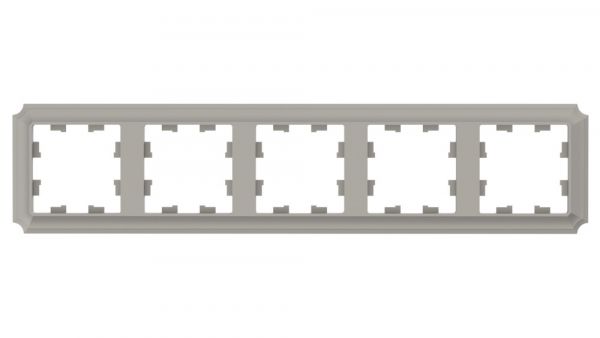 ATLASDESIGN ANTIQUE 5-постовая рамка, универсальная, ШАМПАНЬ