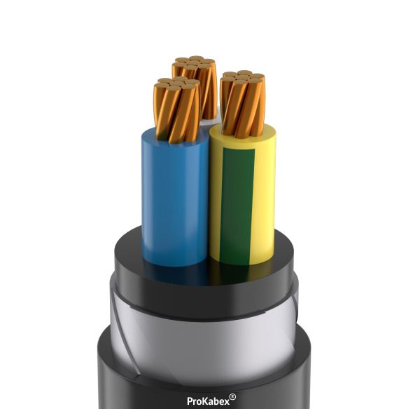 Кабель силовой ВБШвнг(А)-LS-ХЛ 3х25мк(N,PE)-1 ТРТС