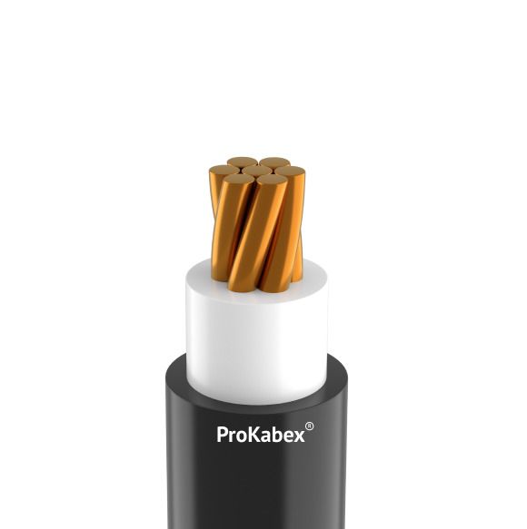 Кабель силовой ППГнг(А)-HF 1х25 мк-1 белый ТРТС