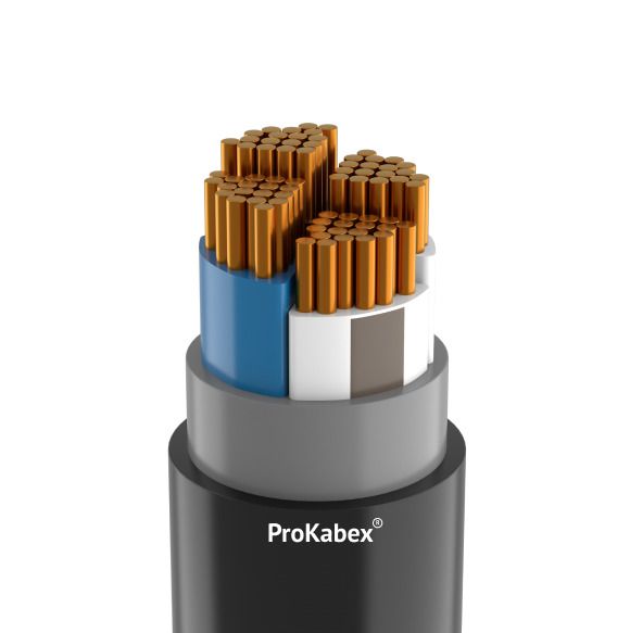 Кабель силовой ППГнг(А)-FRHF 4х150мс(N)-1 ТРТС    многопров олочный