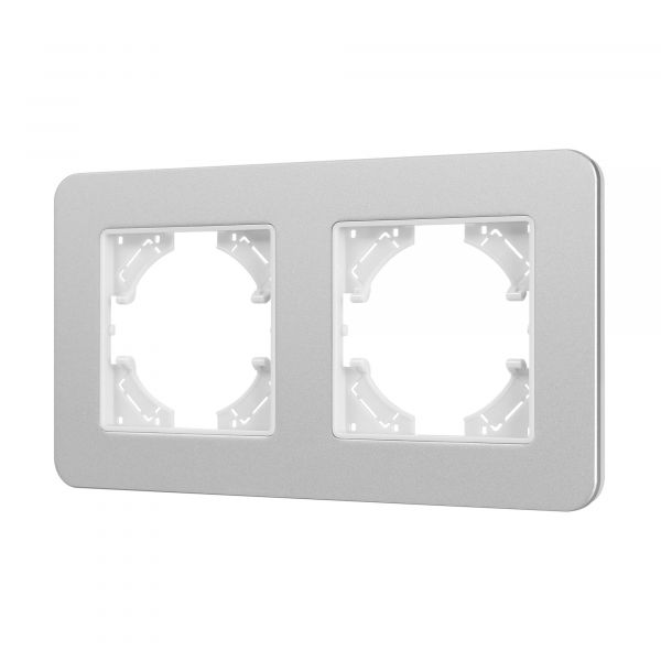 Рамка алюминиевая FRM-AKIRY-SFAL-2-SR