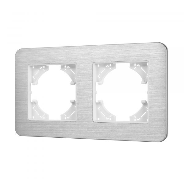 Рамка алюминиевая FRM-AKIRY-AL-2-SR