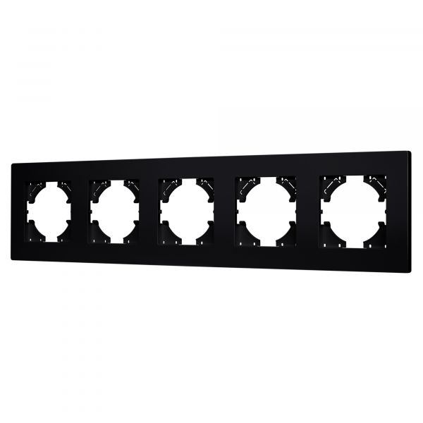 Рамка пластиковая FRM-PERIO-PL-5-BK