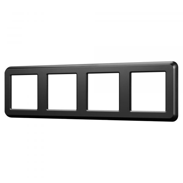Рамка пластиковая FRM-VERSA-PL-4-BK
