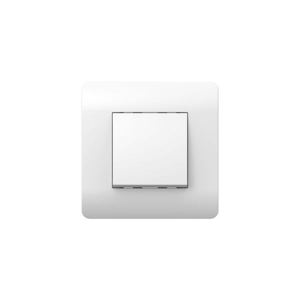 Переключатель 1-клавишный, 10А (NEW3-E), белый