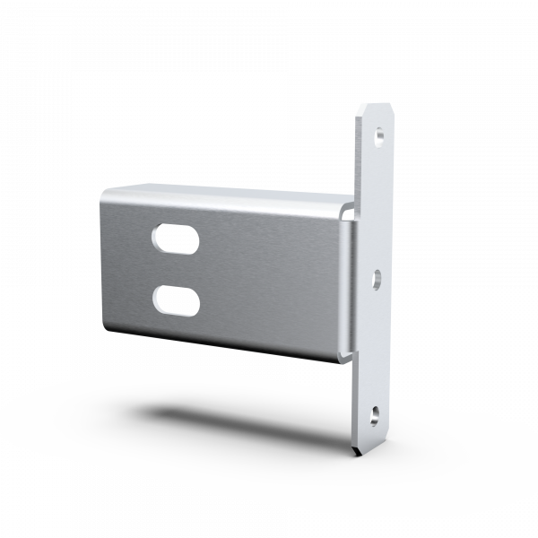 Кронштейн крепления в сборе (стальной окрашенный) (серый RAL 7035 шагрень)