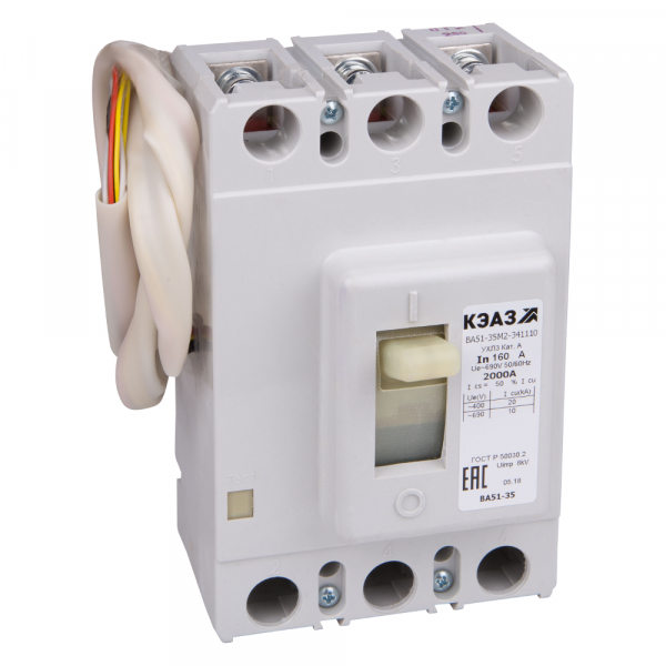 Выключатель нагрузки ВА51-35М2-301810-250А-690AC/440DC-НР220-240AC/220DC3