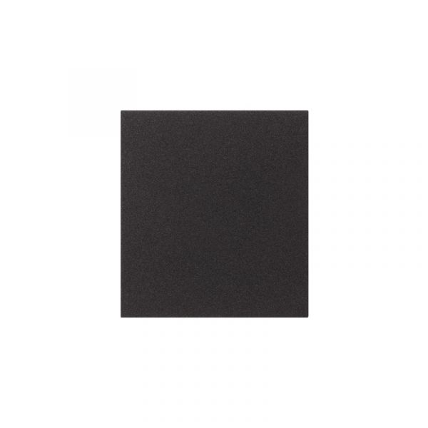 Выключатель STRONG одноклавишный 10А скрытой установки механизм антрацит