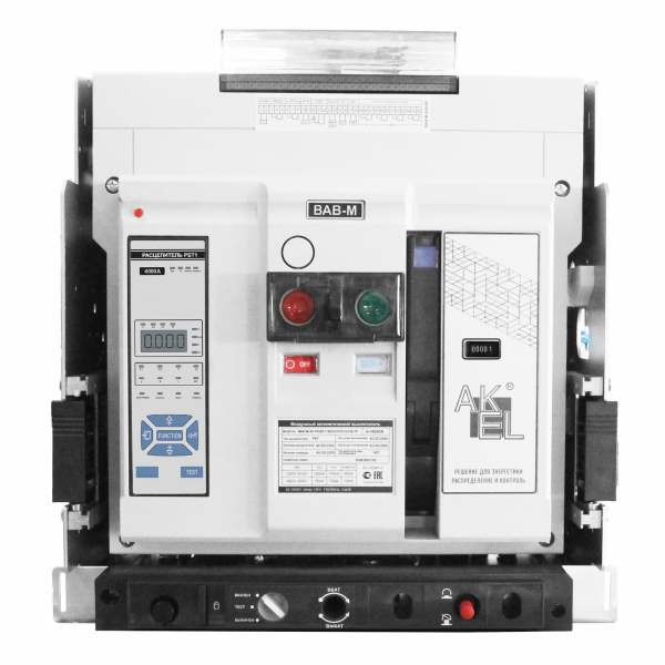 Выключатель автоматический воздушный ВАВ-М32-85ВГ М2КО1РБТ2 3P/3200A/РБТ (питание 220В AC/DC)/85 кА