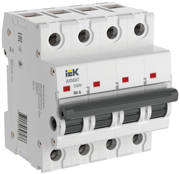Выключатель нагрузки SWN 4P 80А