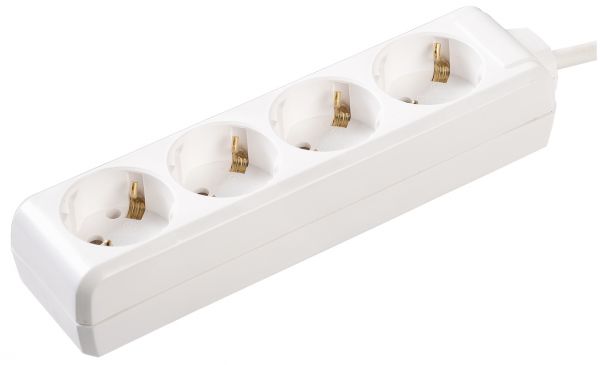 Удлинитель бытовой 4х3м с заземлением 16А У04