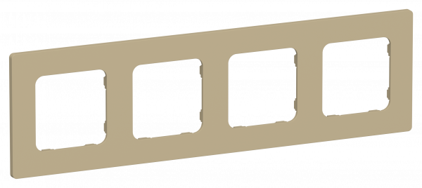 FLITE CLASSIC Рамка 4-местная РУ-4-К-ФлХ хаки IEK