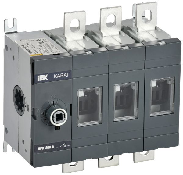 Выключатель-разъединитель ВРК без рукоятки управления 3P 200А KARAT