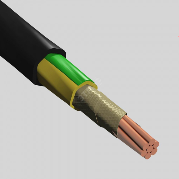 Кабель силовой ППГнг(А)-FRHF 1х25мк(PE) - 0.66 ТРТС