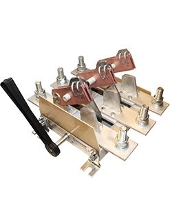 РЕ19-39-31120-00 УХЛ3, 630А, 3-х полюсный на одно направление, боковая рукоятка, IP00, разъединитель