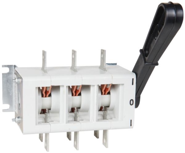 Рубильник ВР32-35А70220-00 УХЛ3 250А несъёмная боковая рукоятка 3-х полюсный на два направления IP00