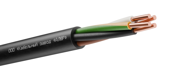 Кабель силовой ВВГнг(А)-LS 4х6 (PE)-1 однопроволочный бухта