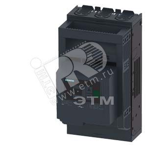 Разъединитель 3п NH00 160A монтаж на панель COVER LEVEL 45мм рамочный зажим