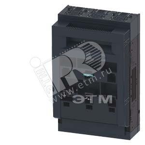 Разъединитель 3п NH1 250A монтаж на панель COVER LEVEL 70мм рамочный зажим