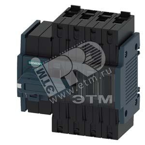 Выключатель-разъединитель 16 А 4п фронтальное     управление слева базовый блок с ручкой рамочные   клеммы