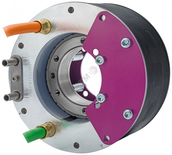 МОМЕНТНЫЙ ДВИГАТЕЛЬ КОМПОНЕНТ 3-ФАЗНЫЙ СИНХРОННЫЙ ДВИГАТЕЛЬ ВСТРОЕННОЕ ПРЕЦИЗИОННОЕ И СТАНДАРТНОЕ ОХЛАЖДЕНИЕ ТАНГЕНЦИАЛЬНЫЙ ОТВОД КАБЕЛЯ СИЛОВОЙ КАБЕЛЬ 0.5M СО ШТЕКЕРОМ РАЗМ. 1 СИГНАЛЬНЫЙ КАБЕЛЬ 0.5M СО ШТЕКЕРОМ РАЗМ. M17 ДИАМЕТР 184MM ДЛИНА 109