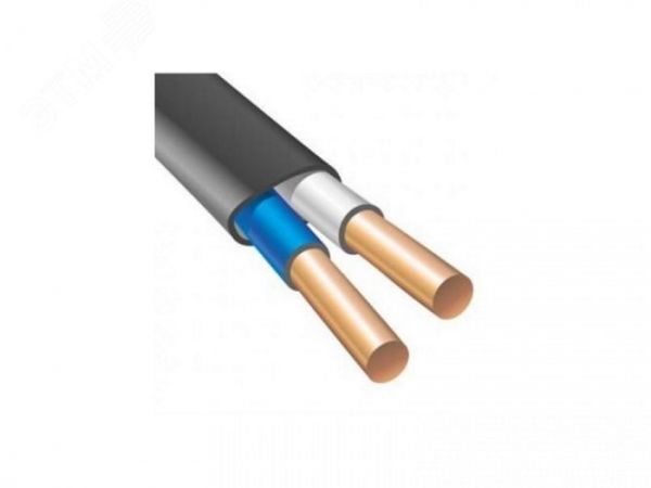 Кабель силовой ВВГ-Пнг(А) 2х1,5ок(N)-0,66 ТРТС