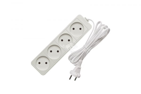 Удлинитель бытовой Союз 1300 Вт 4 гнезда ШВВП 5м
