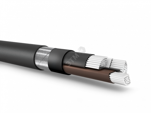 Кабель силовой АВБШв 3х185мс(N, PE)-1 ТРТС многопроволочный